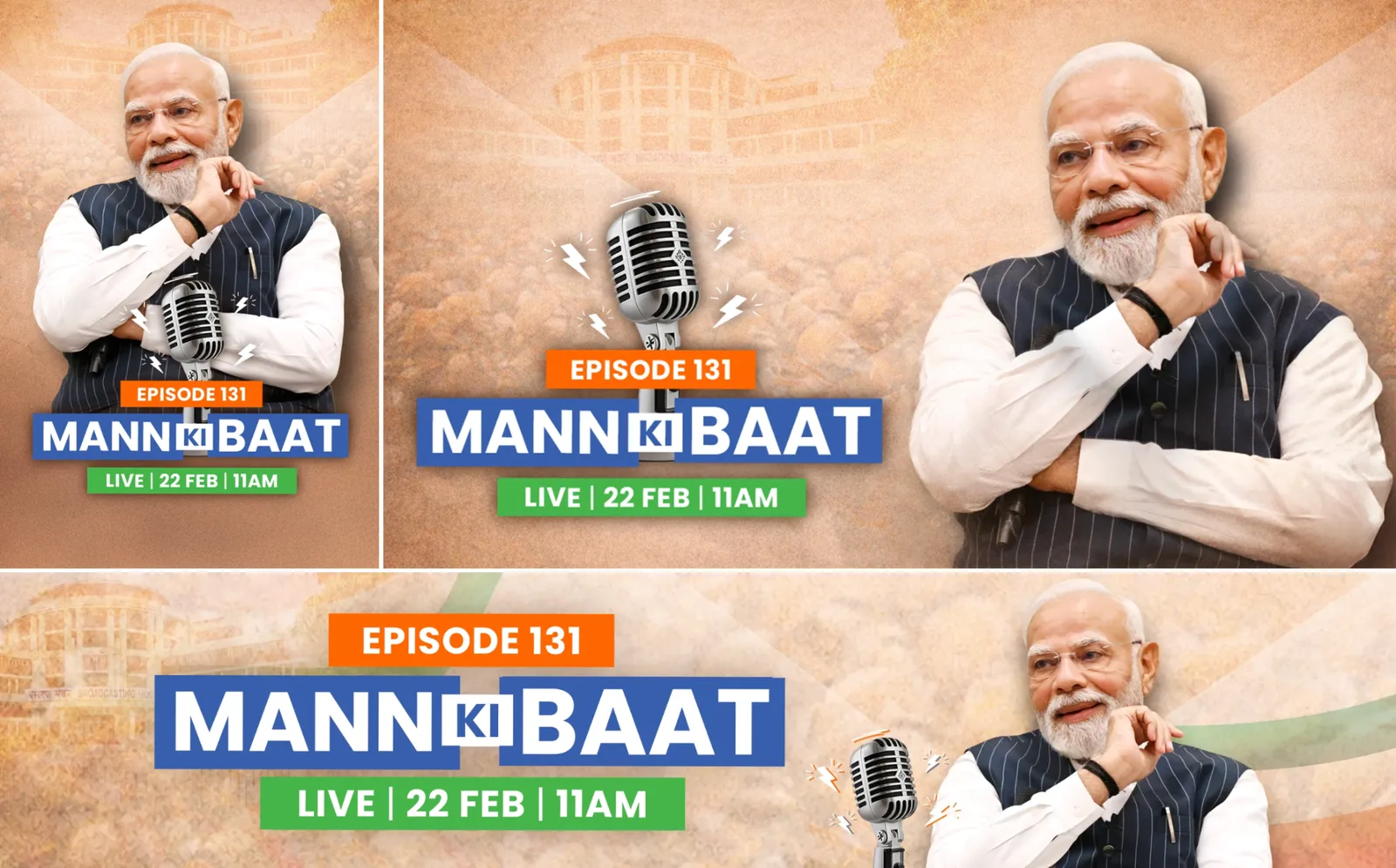 Mann Ki Baat — Episodic Public Affairs OTT key art