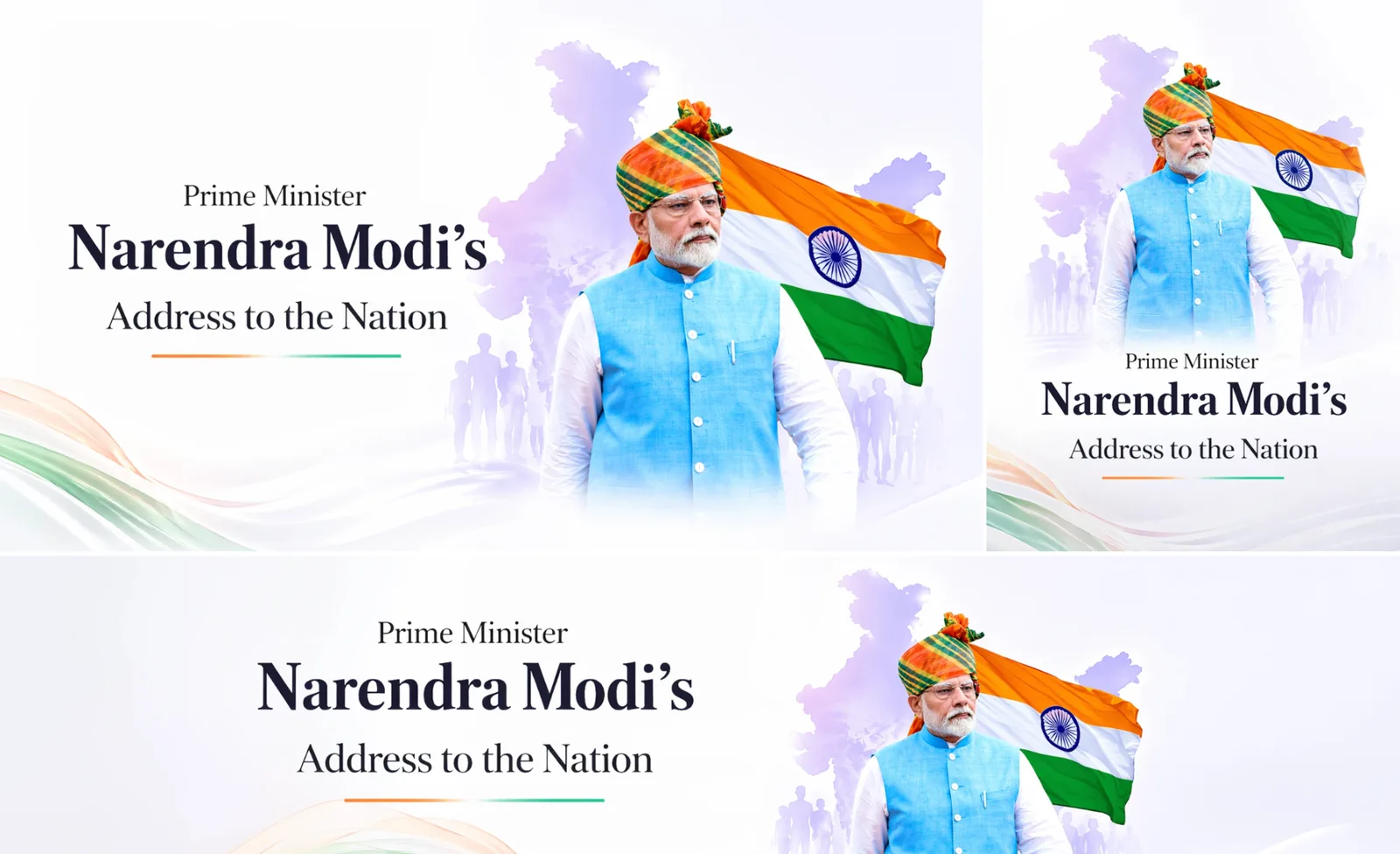 PM Modi's Address to the Nation — Public Affairs OTT key art
