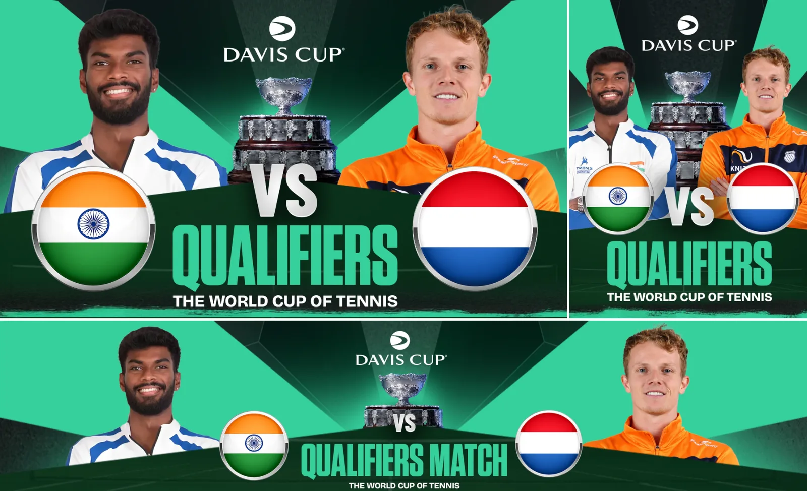 Davis Cup Qualifiers — Sports OTT key art
